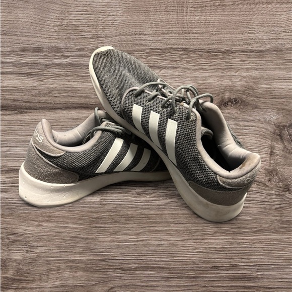 Adidas Women’s Gray Cloudfoam Sneakers - Picture 2 of 5